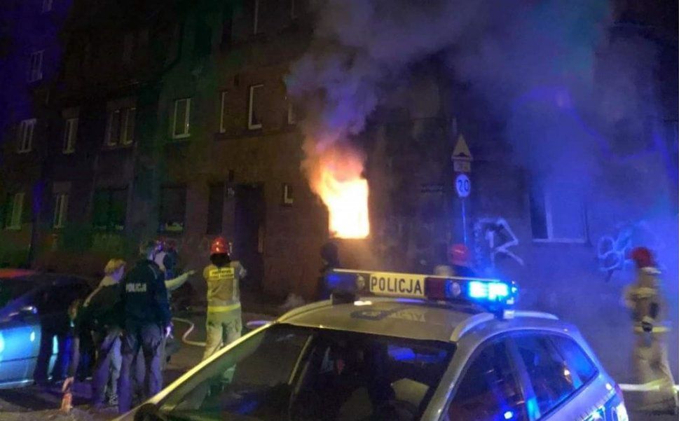 Mysłowice. Jedna osoba zginęła w pożarze w Mysłowicach.