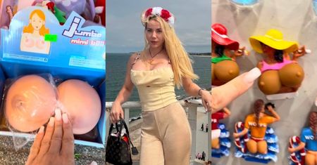 Marianna Schreiber zbulwersowana "OBRZYDLIWYMI" gadżetami nad polskim morzem. Internauci przypominają: "Sama epatujesz TYŁKIEM"