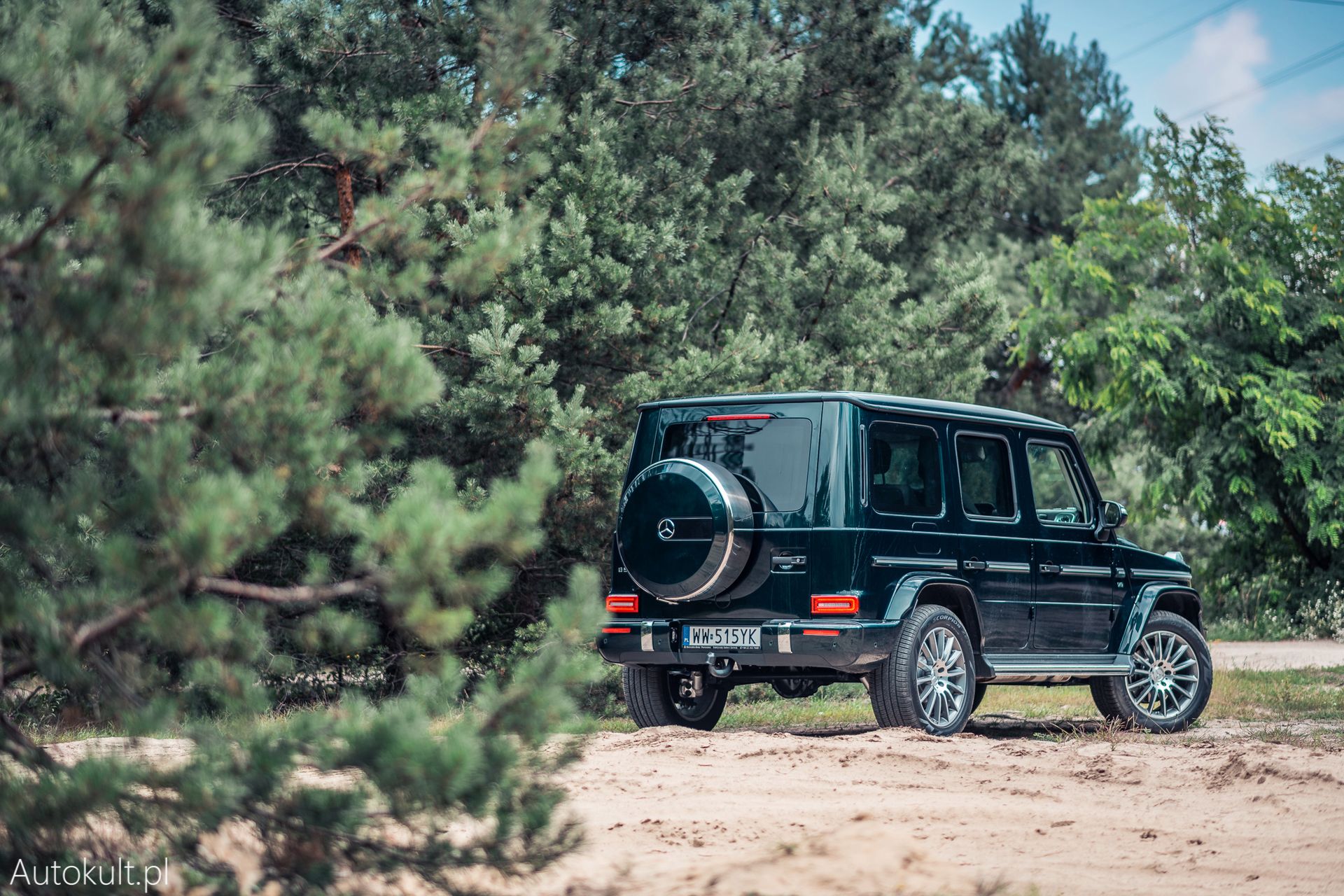 Mercedes-Benz G500 (2018) (fot. Konrad Skura)