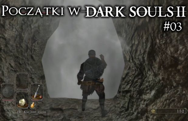 Początki w Dark Souls 2 #03 - zakamarki zamku i pierwsza próba z bossem