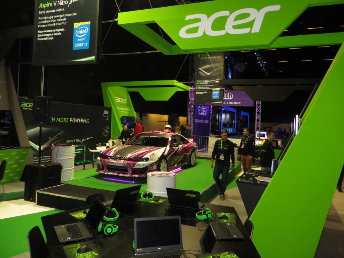 Stoisko Acera na IEM Expo 2015