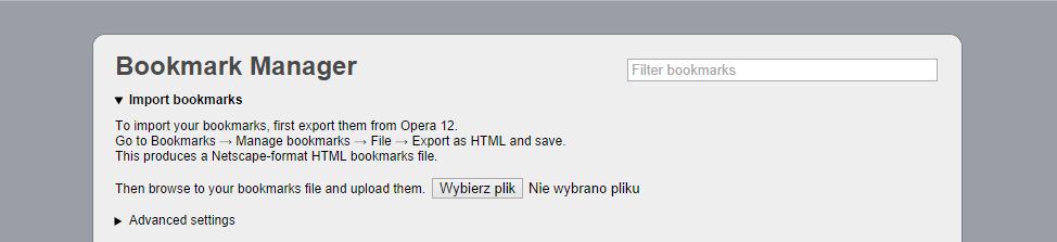 Nowa Opera z klasycznymi zakładkami? To nic trudnego!