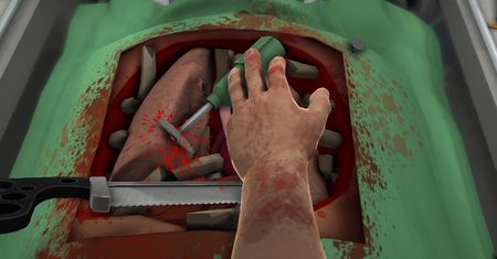 Wydłub komuś oko w Surgeon Simulator