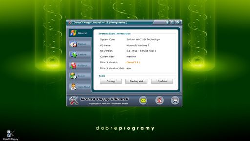 DirectX Happy Uninstall