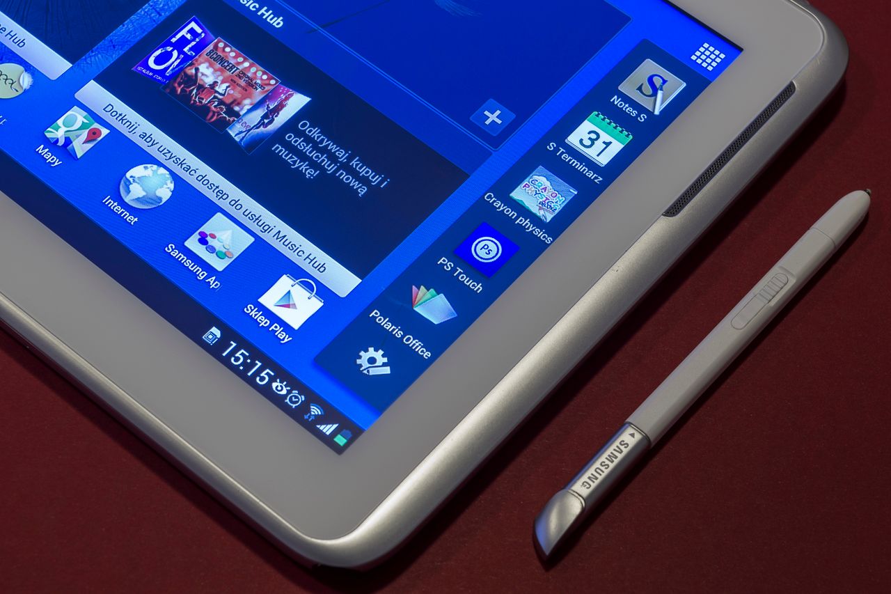 Samsung Galaxy Note 10.1 — Czuły na nacisk