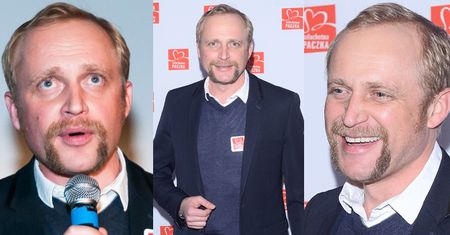 Piotr Adamczyk zapuścił wąsy... (ZDJĘCIA)