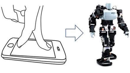 iPhone jako dotykowy kontroler do sterowania robotami! [wideo] 1