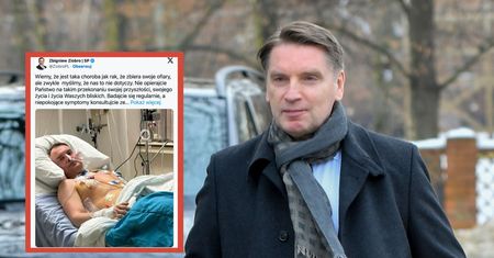 Zobaczył zdjęcie Ziobry. Wspomina swój pobyt w szpitalu