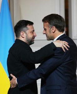 Macron rozmawiał z Trumpem. Relacjonował spotkanie z Zełenskim