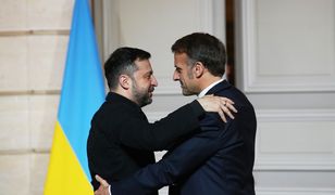 Macron rozmawiał z Trumpem. Relacjonował spotkanie z Zełenskim