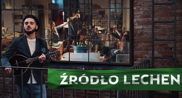 Piwo Lech reklamowane jako „źródło lechend” (wideo)