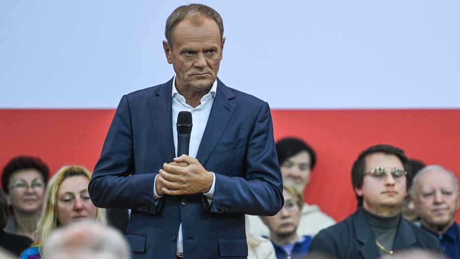 Przewodniczący Platformy Obywatelskiej Donald Tusk