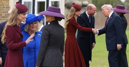 Ekspertka od mowy ciała analizuje interakcje Melanii z księżną Kate i królową Camillą. "Była trochę SPIĘTA"