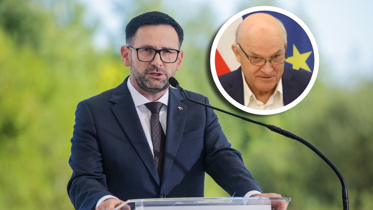 Daniel Obajtek i Paweł Olechnowicz