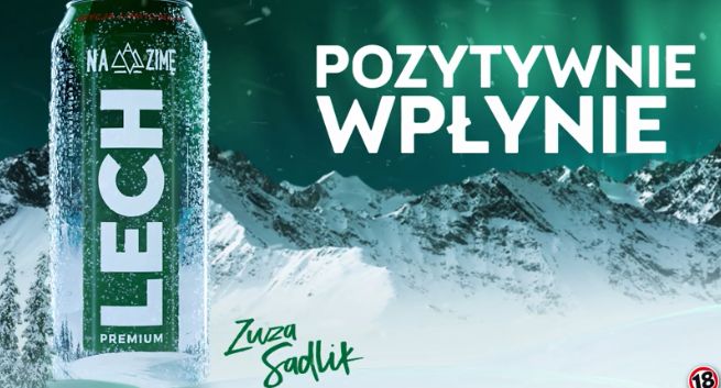 Leszek przenosi góry do miasta w reklamie piwa Lech na zimę (wideo)