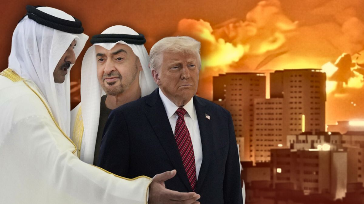   Przywódcy Kataru i ZEA. Tylko oni mogą przekonać Donalda Trumpa do zakończenia wojny z Iranem?