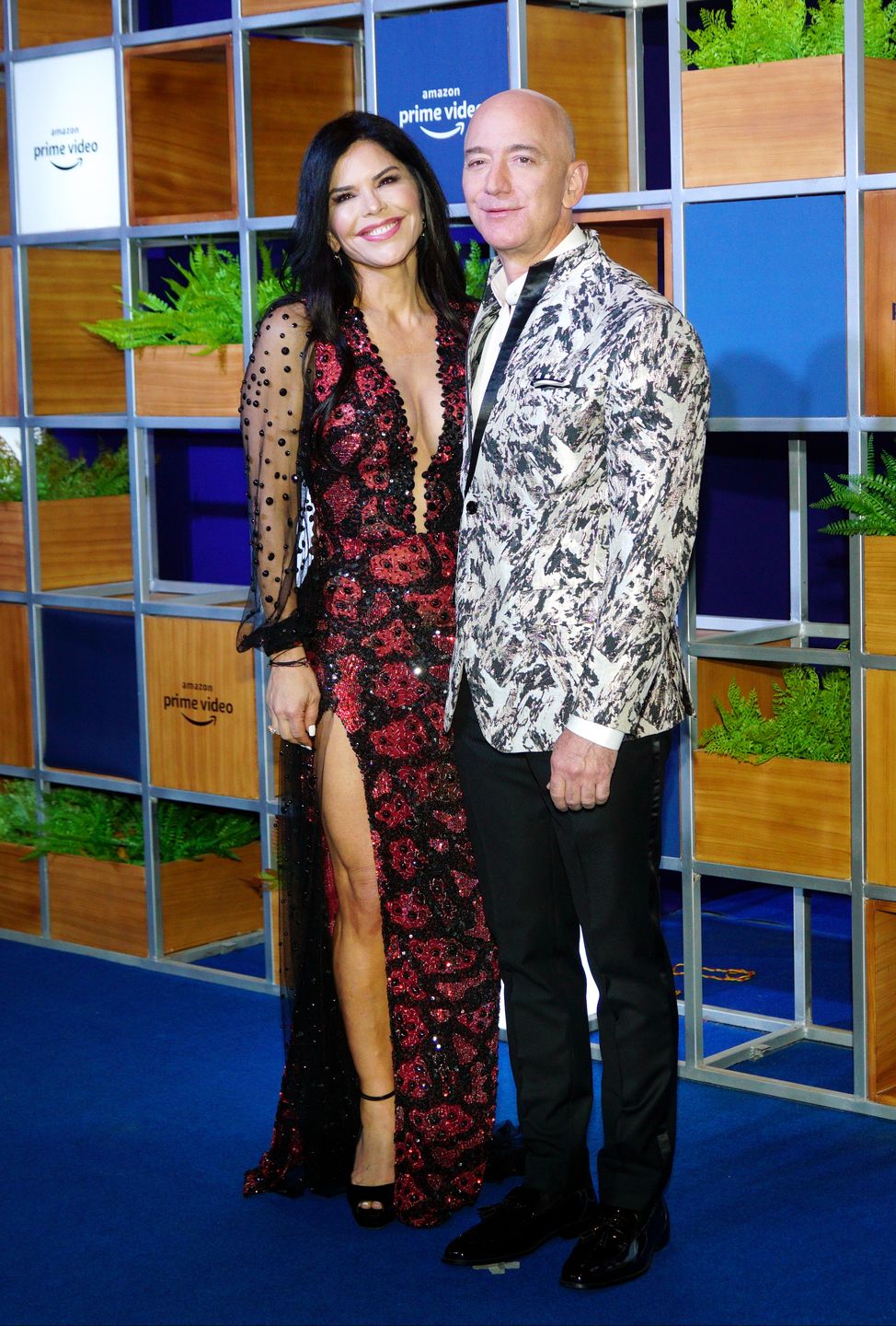 Lauren Sanchez i Jeff Bezos w 2020 roku