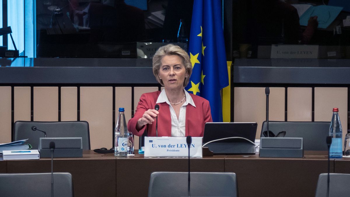 Na zdjęciu przewodniczaca Komisji Europejskiej Ursula von der Leyen