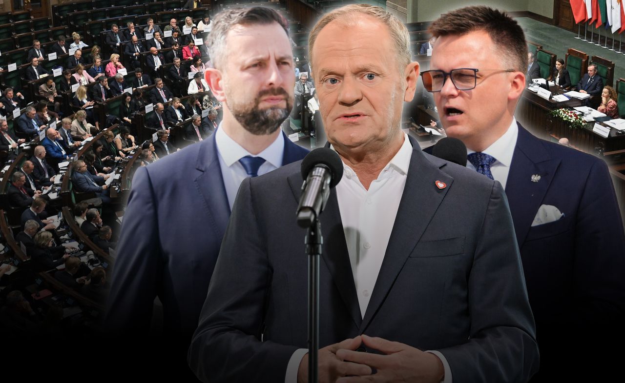 Nowy sondaż partyjny po wyborach. Koalicja pod wodzą Donalda Tuska traci większość