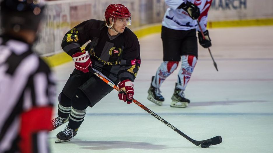 Karol Sterbenz w Comarch Cracovii (Foto: cracovia-hokej.pl)