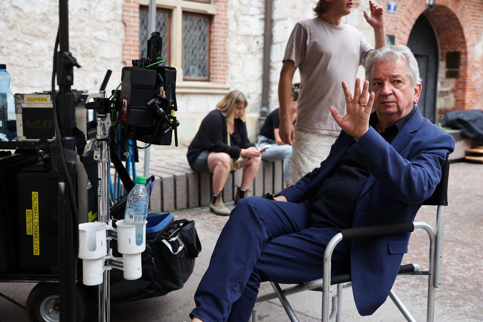 Juliusz Machulski ostatnio w Krakowie nagrywał zdjęcia do kolejnego swojego filmu - &#34;Vinci 2&#34;.
