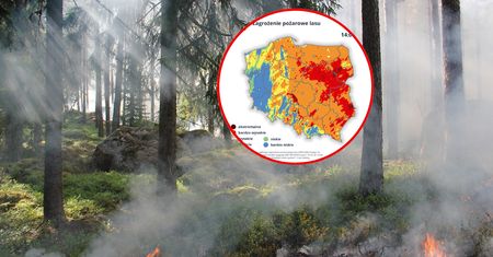 Wymowna mapa. Piszą o "ekstremalnym zagrożeniu"