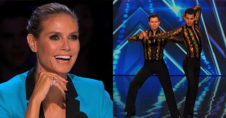 Dwóch facetów tańczy salsę w amerykańskim "Got Talent"!