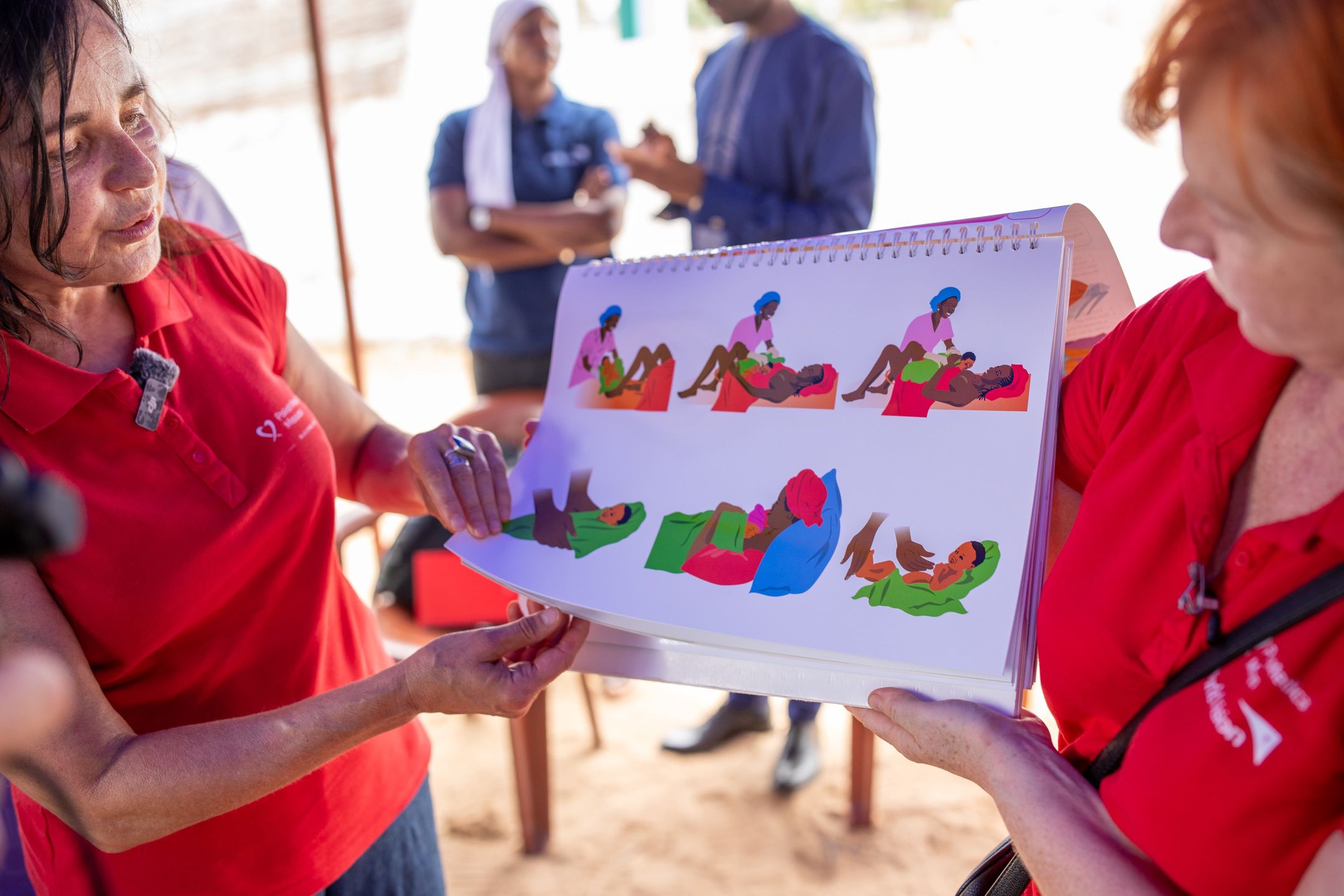 Małgorzata Olasińska-Chart i Anna Haris