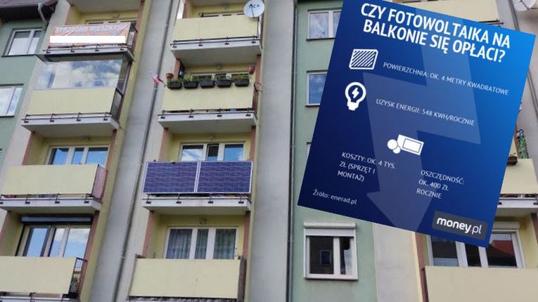 Coraz więcej osiedlowych balkonów ma podobne instalacje.