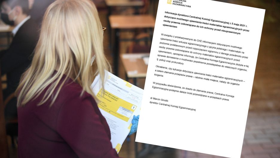 Matura 2021 z problemami. CKE idzie do prokuratury