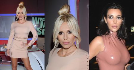Doda w obcisłej mini... Chce być jak Kim Kardashian?
