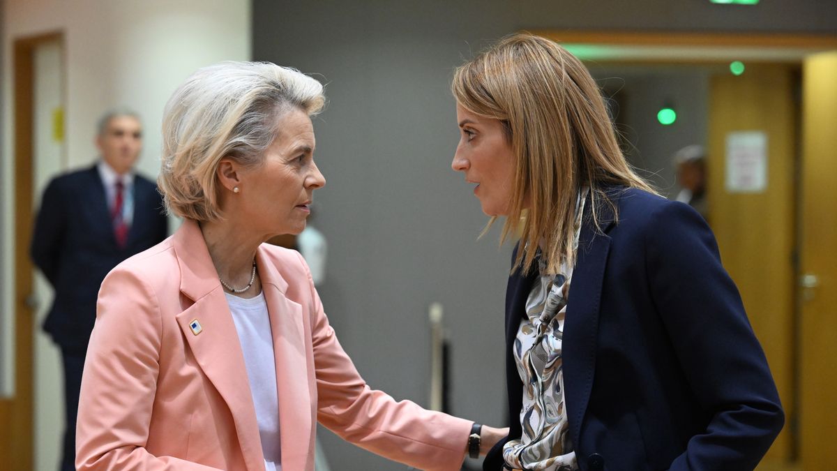 Ursula von der Leyen i Robeta Metsola