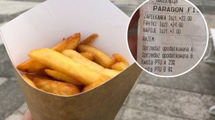 Zamówiła frytki nad morzem. Bardziej niż cena zaskoczył ją smak