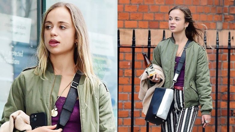 Amelia Windsor spaceruje po Londynie