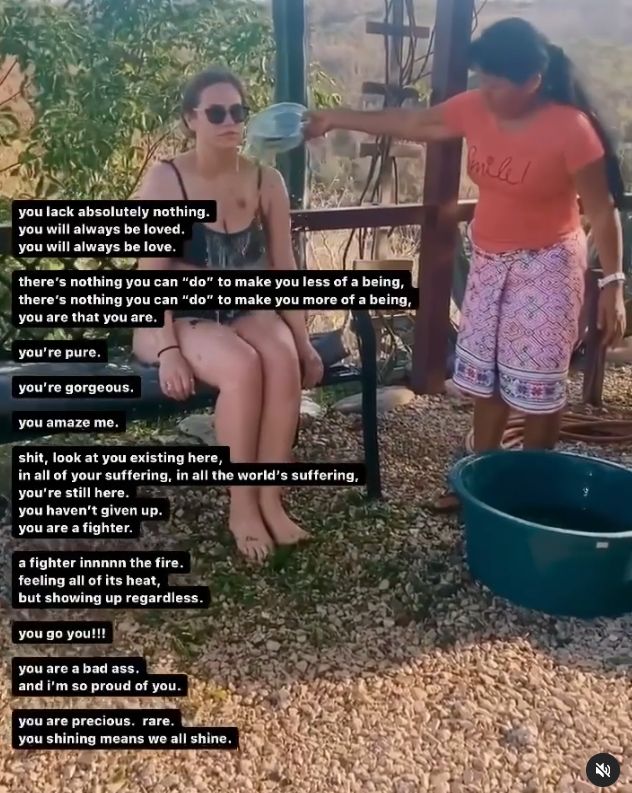 "rytuały oczyszczające" promowane na Instagramie