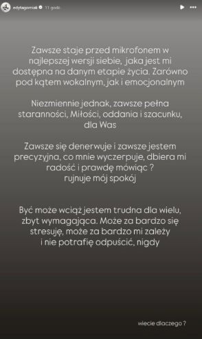 Edyta Górniak o przemijaniu