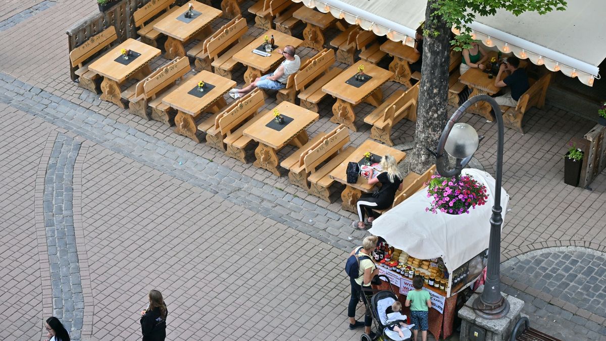 Krupówki w Zakopanem