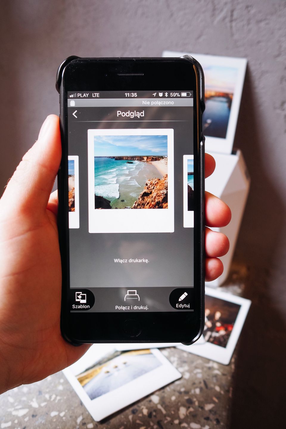 Instax Share SQ SP-3 - drukuje natychmiastowo w kwadracie i daje mnóstwo frajdy 6