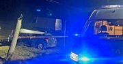 Tragedia w Małopolsce. Słup przygniótł kierowcę