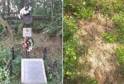 Grób żołnierzy AK na Białorusi zrównany z ziemią