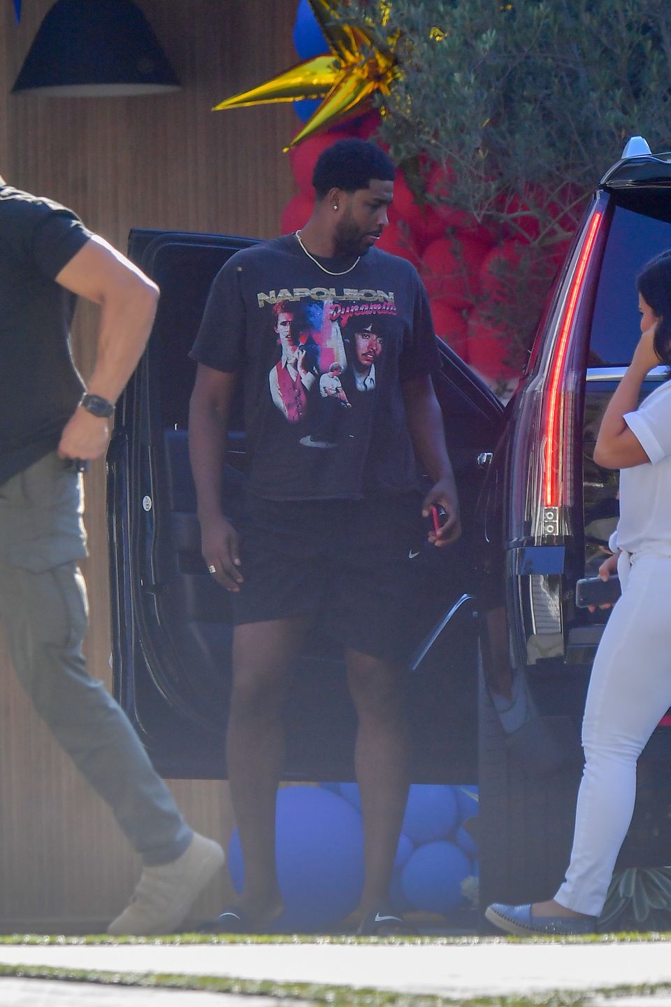 Khloe Kardashian odwiedza Tristana Thompsona
