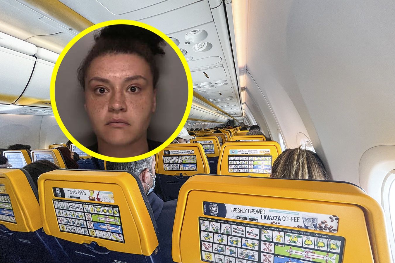 26-letnia Keisha Harty wywołała awanturę w samolocie. Została skazana za inne przestępstwo