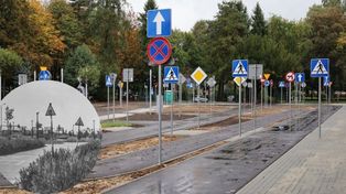 Oświęcim: Piękne nowe miasteczko komunikacyjne przy SP 11 zachwyca, będąc bazą edukacyjną o ruchu drogowym