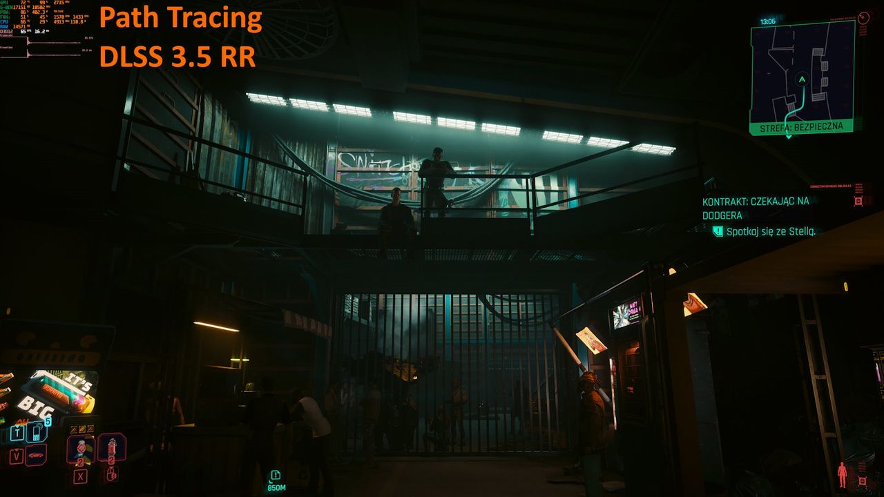 Cyberpunk 2077 2.0 - detale 2 Path Tracing DLSS RR