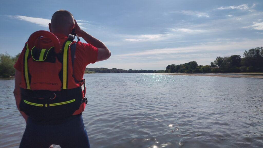 Kobieta skoczyła z mostu do Wisły