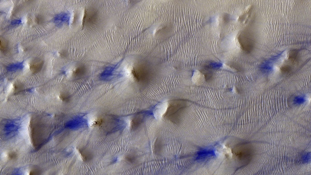 Astrofizycy zaprezentowali niezwykłe zdjęcie powierzchni Marsa