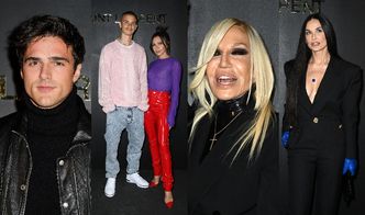 Gwiazdy błyszczą na pokazie Saint-Laurent: Demi Moore, Victoria Beckham z 19-letnim synem, Donatella Versace... (ZDJĘCIA)