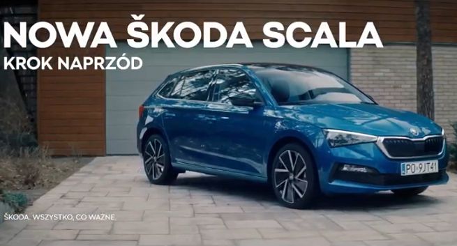„Krok naprzód” w reklamach nowej Skody Scala (wideo)