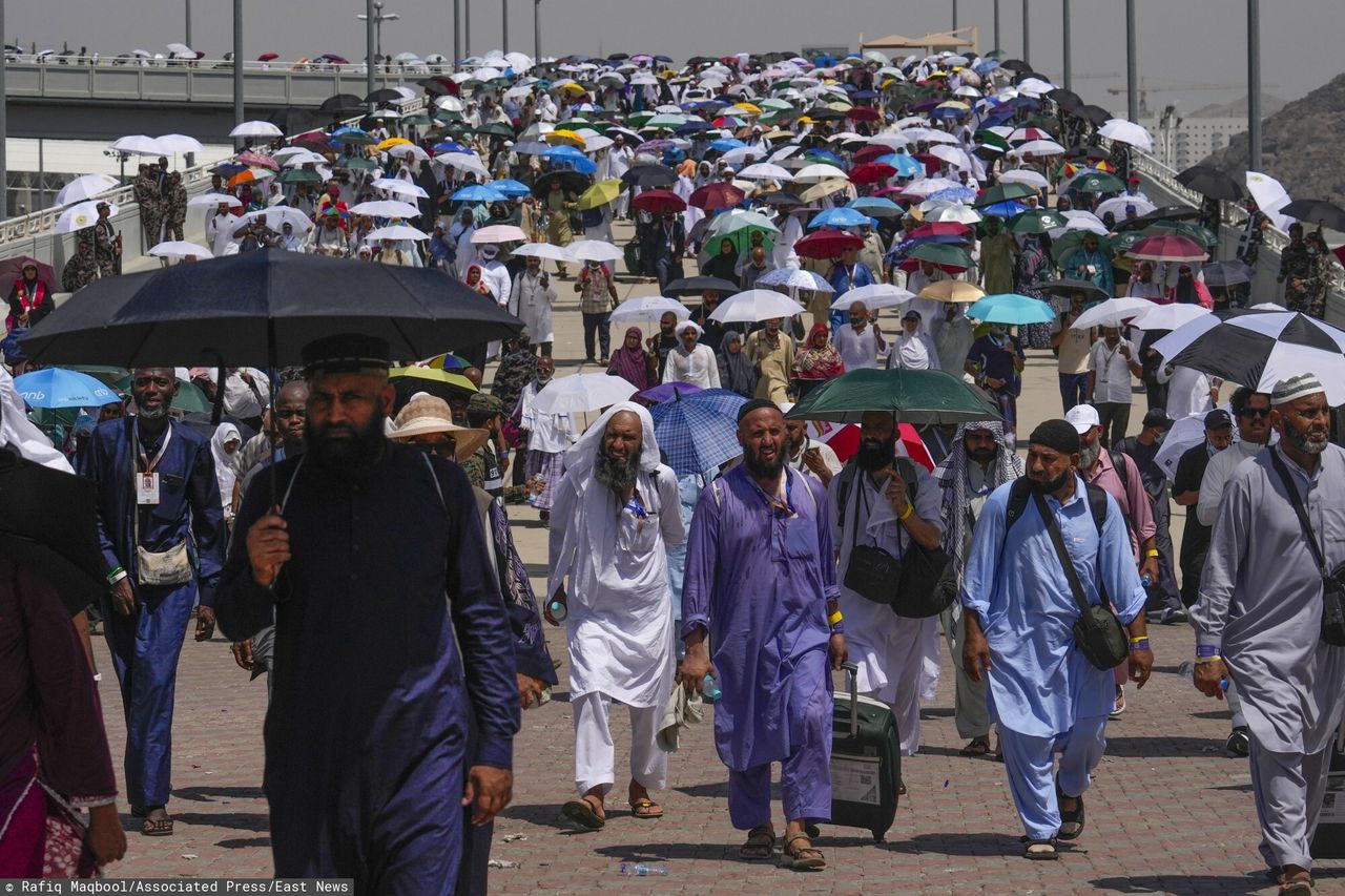 Pilgrims in Saudi Arabia