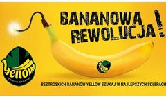„Bananowa rewolucja" na billboardach marki Yellow